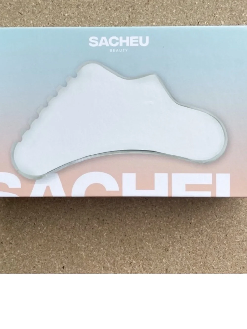 Sacheu Ulta Beauty Body Gua Sha Stainless Steel Tool w/ Travel Bag Sealed NWT